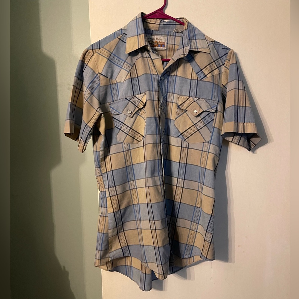 Vintage Authentic Western Pearl Snap Shirt